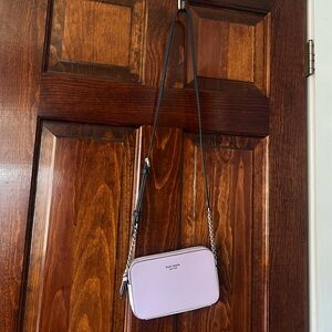 SOLD Kate Spade Slim Colorblock Pastel Purple Crossbody Bag